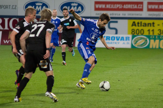 Tomáš Hořava ještě v dresu Sigmy, v neděli už bude hrát reprezentant ČR proti Hanákům...