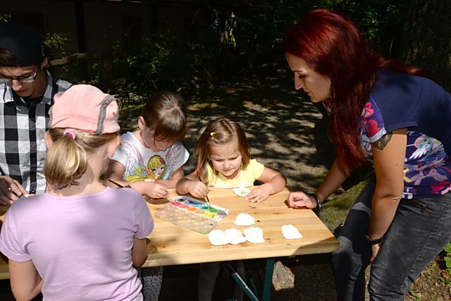 Rekordních 455 lvíčků všech možných i nemožných poddruhů vytvořily děti během sobotního dne