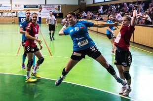 Martina Salčáková v zakončení.