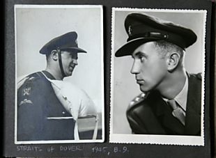 Jiří Louda na archivních snímcích z války.