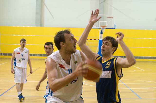 Pivot Jakub Sedlák byl nejlepším hráčem Basketbalu Olomouce při výhře Hanáků v Havířově.