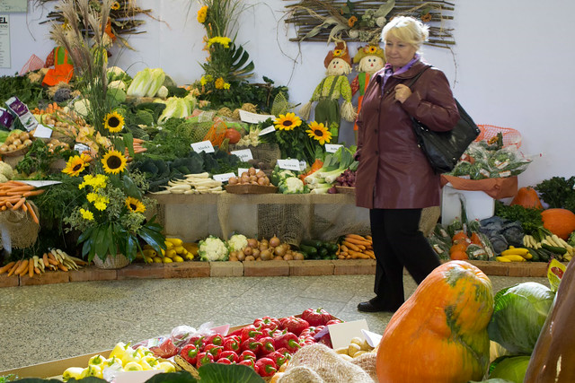 Podzimní Flora - to je především ovoce a zelenina z našich zahrádek.