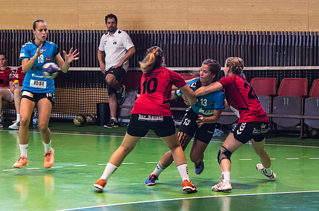 Nejlepší střelkyně Zory Terezea Fryčáková (č. 13) vsítila na Slavii tři branky.