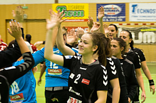 Radost Zory z vítězství.