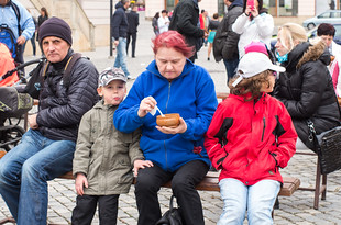 Na výběr byla zelňačka a gulášovka, ty později nahradila bramboračka.
