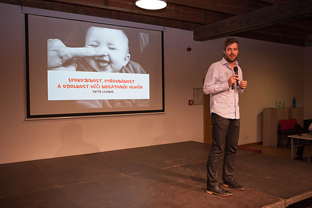 Petr Ludwig se svým návodem na cestu ke Spokojenosti