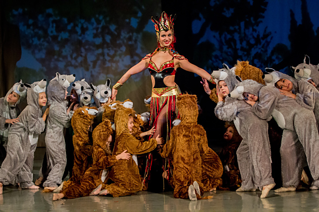 Dita Salayová jako čarodějka Kirké