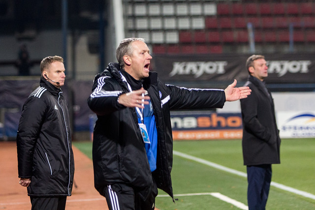 Emoce. K fotbalu patří. Hráči se ale musí nad výroku sudích dokázat povznést, byť je to někdy těžké i pro trenéra...