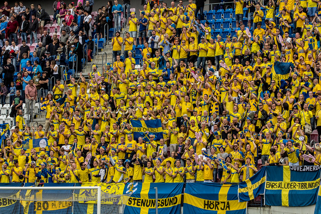 Švédové zaplavili Olomouc, tentokrát ale nešlo o vojáky jako za třicetileté války, ale o fanoušky, kteří hodně pomohli atmosféře ME do 21 let, které se hrálo i na Andrově stadionu.