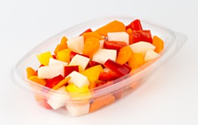 Miska mrkev, paprika, kedlubna