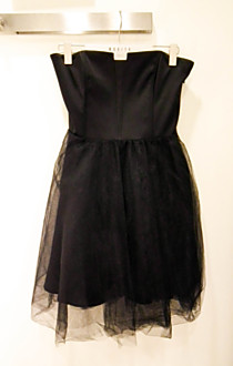 Černé s tylovou sukní. Mohito