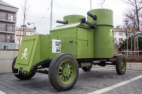Floru zaplnila výstava For Model. Představila se tu i vzácná replika tančíku z první světové války, který dobře znali i naši legionáři.