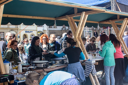 Zájem o festival byl obrovský. Nahrálo tomu i skvělé počasí.