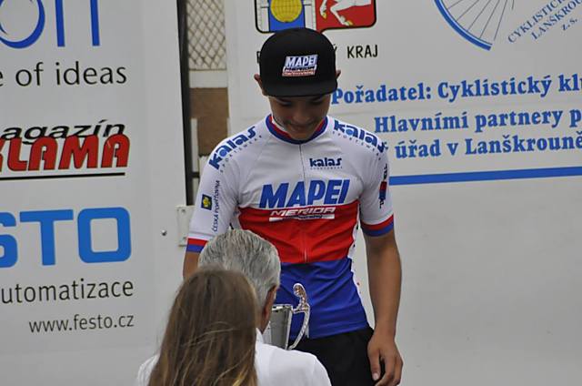 Mistr republiky Pavel Bittner v Lanškrouně vyhrál dvě etapy, celkové prvenství mu uteklo o devět vteřin