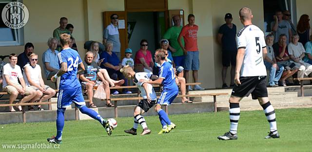 SK Sigma Olomouc porazil v přípravném střetnutí FC Hradec Králové 2:1