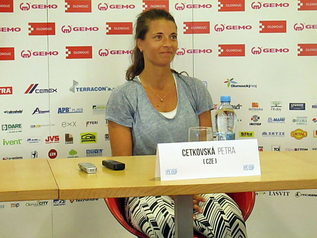 Petra Cetkovská by chtěla v Olomouci navázat na svoje předloňské vítězství.