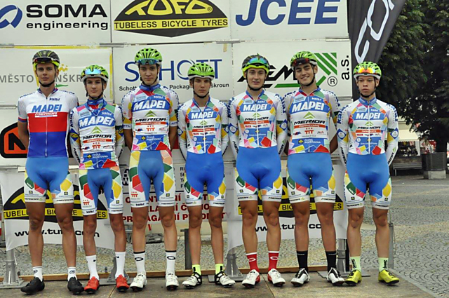 Mapei Merida Kaňkovský na závodu Regionem Orlicka.