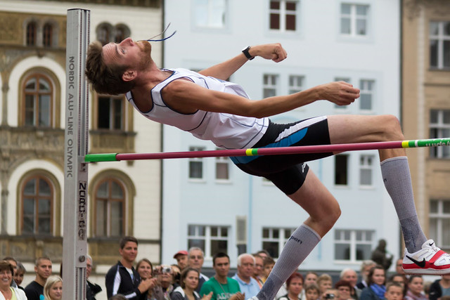 Na Hanácké laťce bude opět závodit také olomoucký výškař Dalibor Hon.