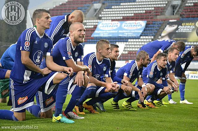Hráči Sigmy slaví propršené vítězství nad Českými Budějovicemi. Tento týden hrají v poháru s Táborskem a ve FNL jedou do Varnsdorfu.