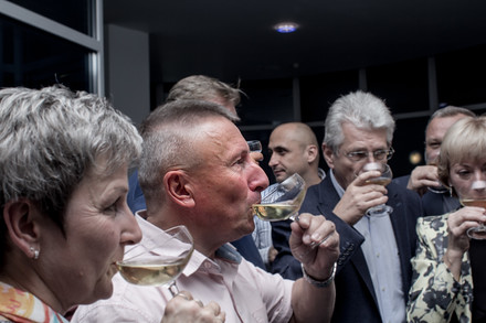 Milan Brázdil měl důvod k oslavě. Jak sám říká, nyní je na půli cesty.