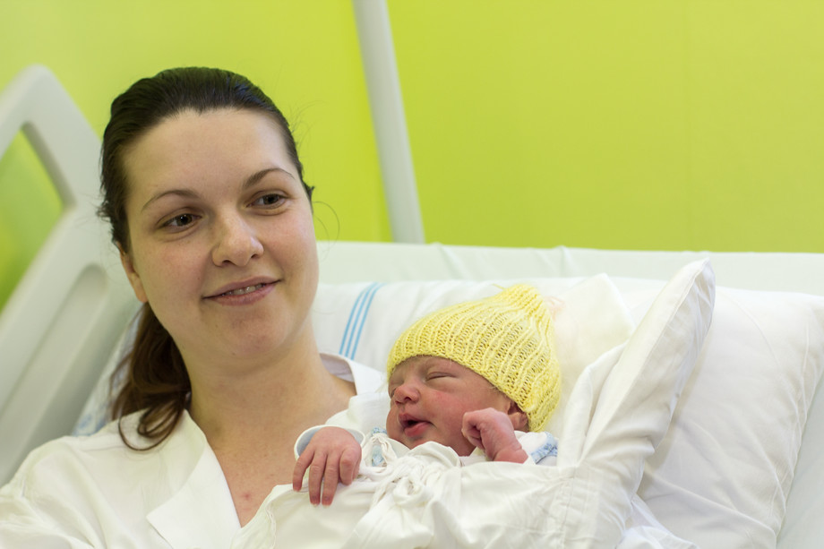 Matěj přišel na svět 1. ledna v 19:58. Doma už na něj čeká i sedmiletý bráška.