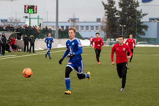 Radek Látal v utkání s Brnem.