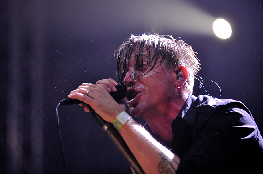 Zpěvák Benjamin Kowalewicz. O tom, že by Billy Talent mohli vystoupit v Olomouci, se šuškalo už několik let. Nyní se to konečně podařilo. Zahrají tu 1. srpna.