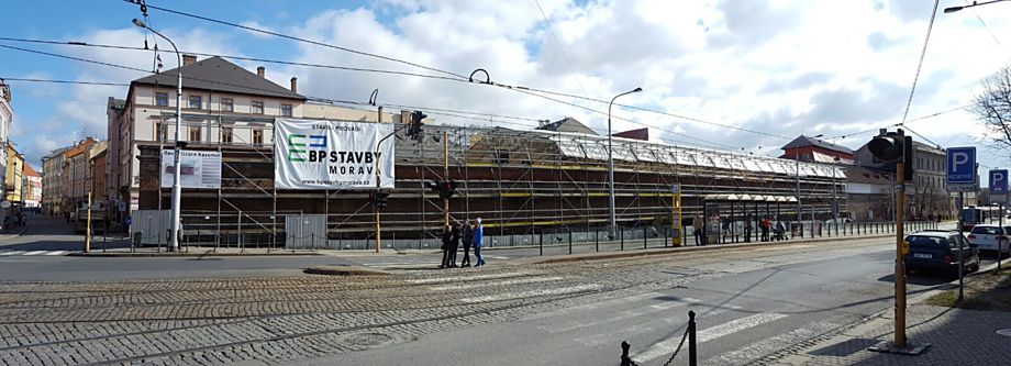 Objekt z roku 1752 prochází rekonstrukcí. Na střeše vznikne unikátní kavárna, zapuštěná do valu. Pohled z třídy Svobody se tak prakticky nezmění.