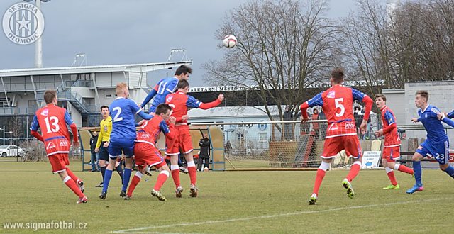 Béčko Sigmy v sobotu přehrálo Třebíč. Nyní nastoupí v derby na hřišti HFK Olomouc.