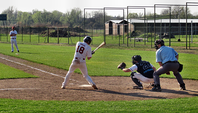 Na pálce je Martin Zdražil. Skokani Olomouc vrátili Arrows porážku z pátečního duelu v Ostravě.