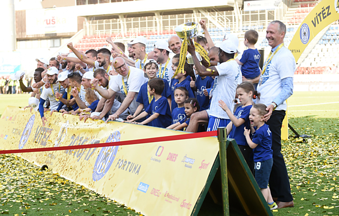 SK SIGMA OLOMOUC vítěz Fortuna národní ligy 2017.