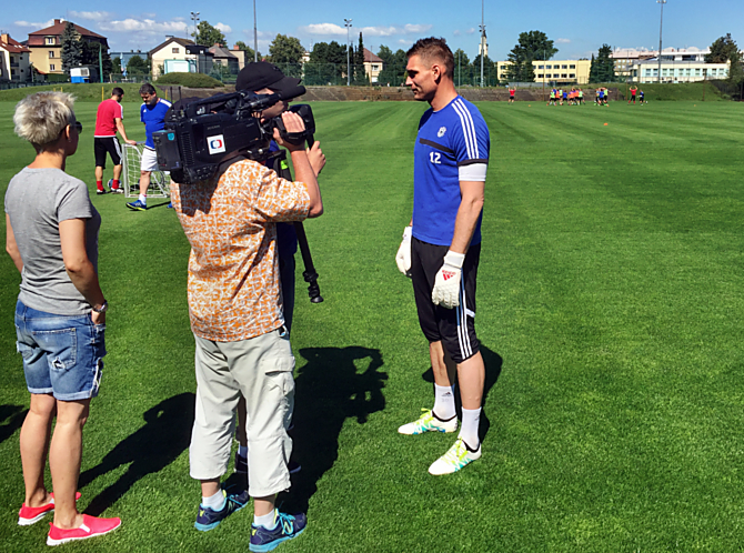 Miloš Buchta už chtěl končit, ale v kariéře pokračuje brankářská opora Sigmy Olomouc dál. 