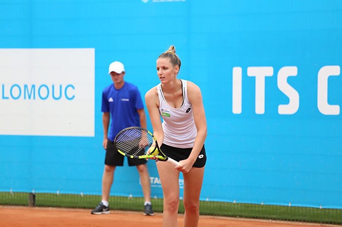 Kristýna Plíšková zvládla 1. kolo ITS CUPu, když porazila americkou tenistku Sabrinu Santamaria 7:6 a 6:1.