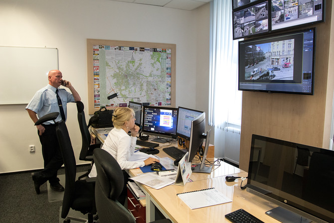 Původní dispečink se nacházel v přízemí. Ten nový je v prvním patře, dispečeři tak mají na svou práci větší klid.