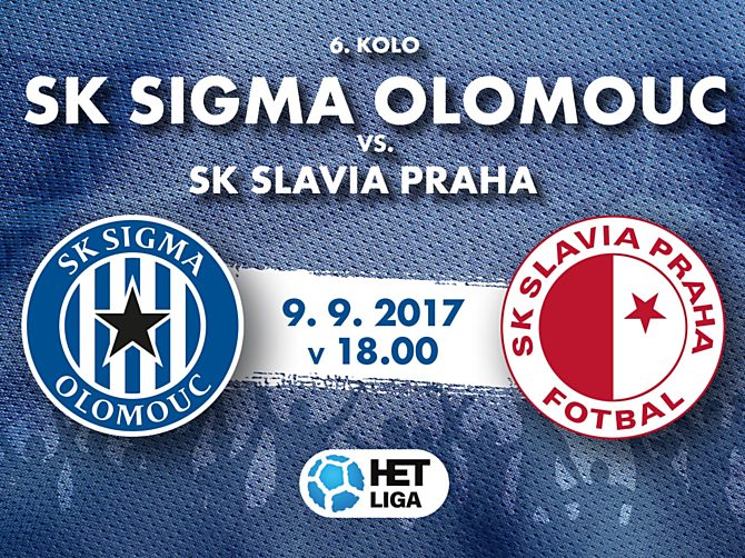Sigma Olomouc přivítá ve šlágru kola HET ligy SK Slavii Praha.