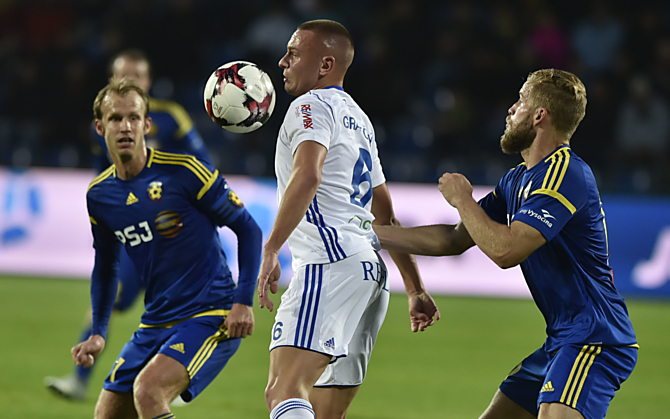 Vysočina Jihlava doma porazila Baník Ostrava 2:1.