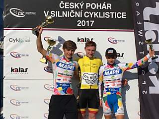 Celkové pořadí ČP kadetů. Bittner 2., Hník 3.