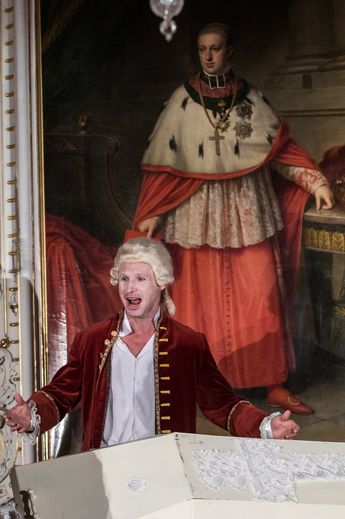 Je to zvláštní. V představení Amadeus jsem hrál Mozartova soka Salieriho, teď se na to podívám z druhé strany, usmívá se Petr Kubes.