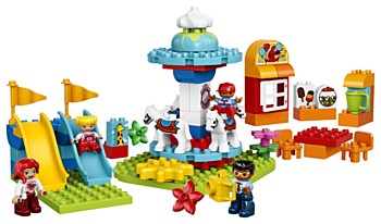 Lego Duplo Zábavná rodinná pouť (Pompo, 1 299 korun) 