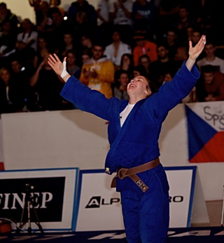 Renáta Zachová po získání svého 12. republikového titulu v kariéře