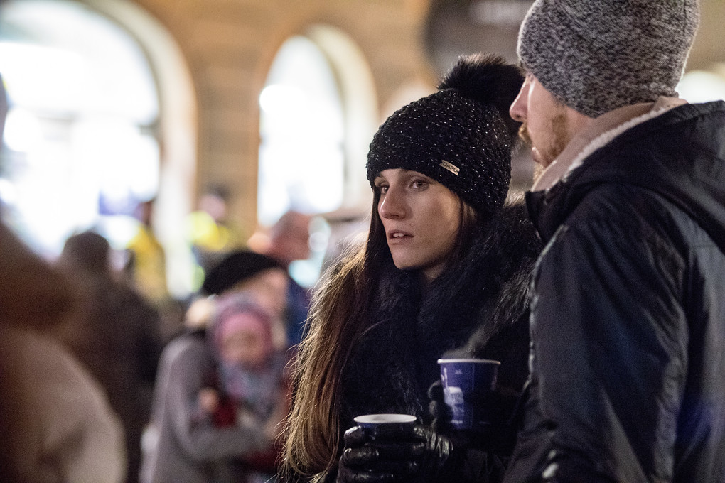 Vánoční trhy v Olomouci mají své kouzlo a jsou i častým cílem turistů.