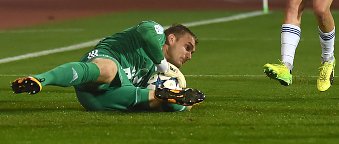 Miloš Buchta proti Spartě několika zákroky hlavně v závěru utkání potvrdil, že je oporou a stálicí v brance Sigmy.