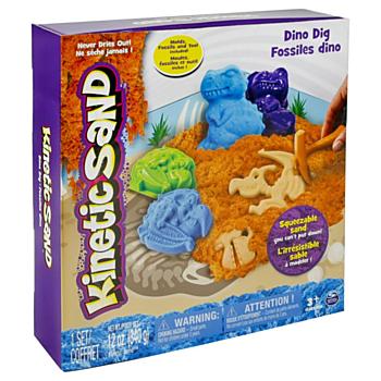 Kinetic Sand, tématická sada Dinosauři (Bambule, 399 korun) 