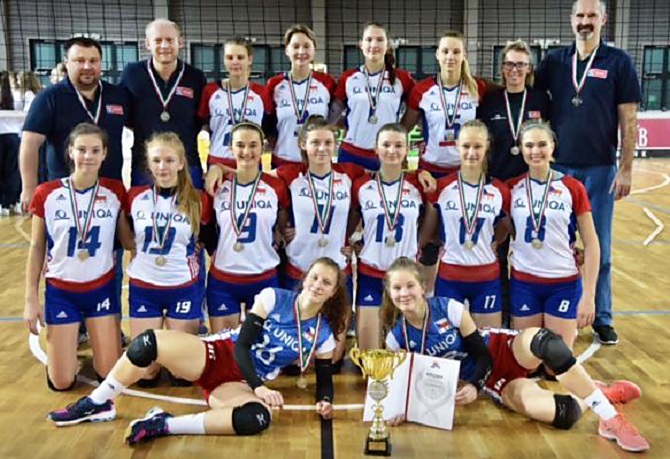 Kadetky ČRU17 čeká kvalifikace na ME. Domácí podporu se jí bude snažit vytvořit Sportovní hala UP v Olomouci.