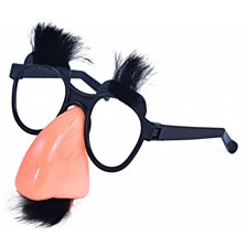 Rozkošné brýle s nosem a knírem promění vašeho drobečka k nepoznání. Koupíte je za 35 korun.