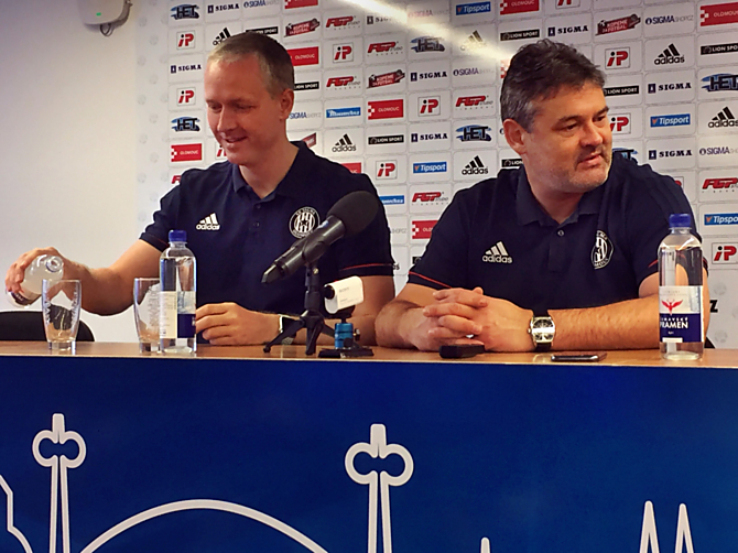 Václav Jílek se sportovním ředitelem Ladislavem Minářem budou klást důraz hlavně na kvalitní výkonnost hráčů.
