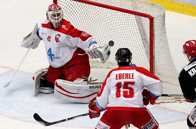Branislav Konrád, gólman slovenské reprezentace, se z olympijských her v Pchjongjangu vrátil do branky HC Olomouc.