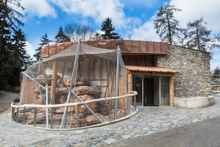 Pavilon Kalahari je dokončen a už jen čeká na nové obyvatele.