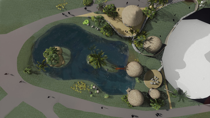 Olomoucká zoo se mění. Mokřady by měly být dokončeny na podzim příštího roku.