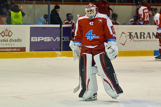 Branislav Konrád byl opět oporou Mory ve druhém čtvrtfinále v Plzni.